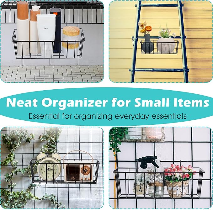10 PCS Hanging Wire Baskets for Organizing - Image 7