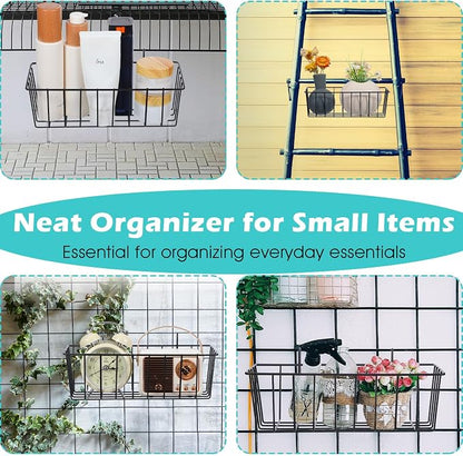 10 PCS Hanging Wire Baskets for Organizing - Image 7