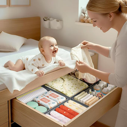 DIMJ Drawer Organizer Clothes - Image 3