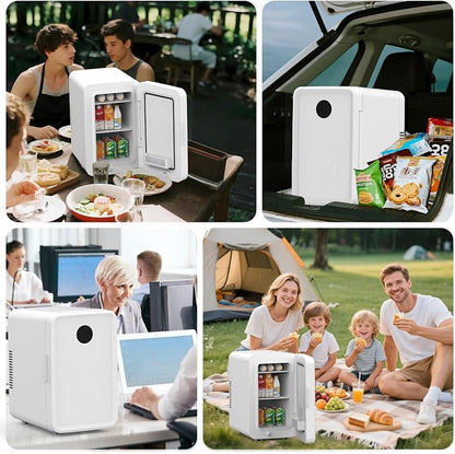13L/22L Mini Fridge for Bedroom, Non-condensing Small Skincare Fridge, 110V/12V - Image 8