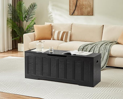 VANKILEY 51.2" Storage Chest Extra Large, Wooden Storage Bench, - Image 4