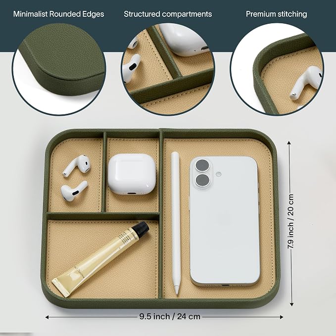 Nordik Leather Valet Tray - Image 5