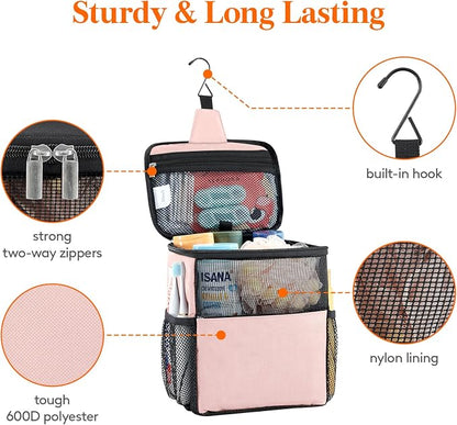 Lifewit Mesh Shower Caddy Bag Portable - Image 3