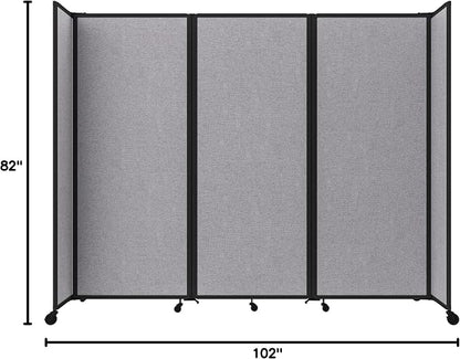 Versare Room Divider 360 Portable Wall Partition | Folding Panels | Large - Image 8