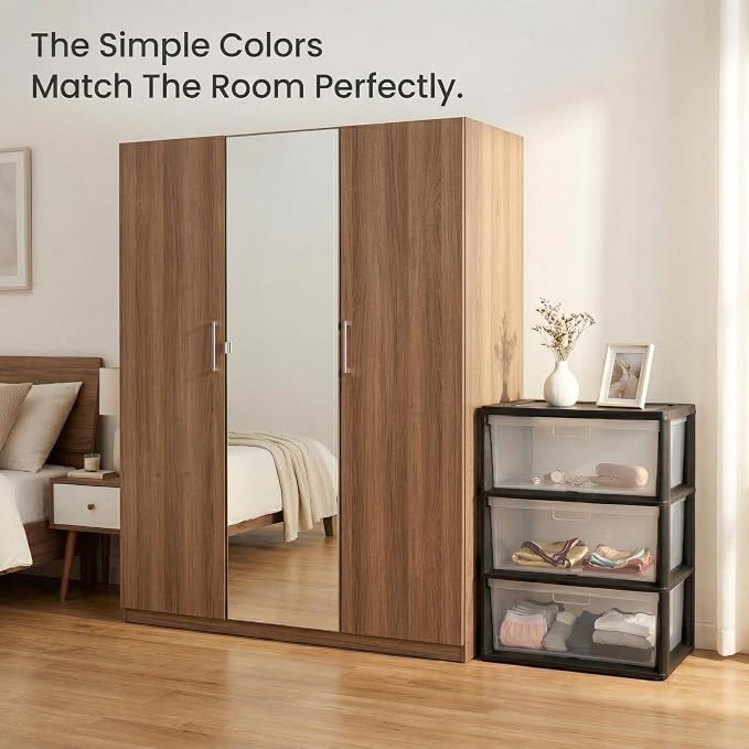 Wide 3-Drawer Storage Organizer Tower - Image 9