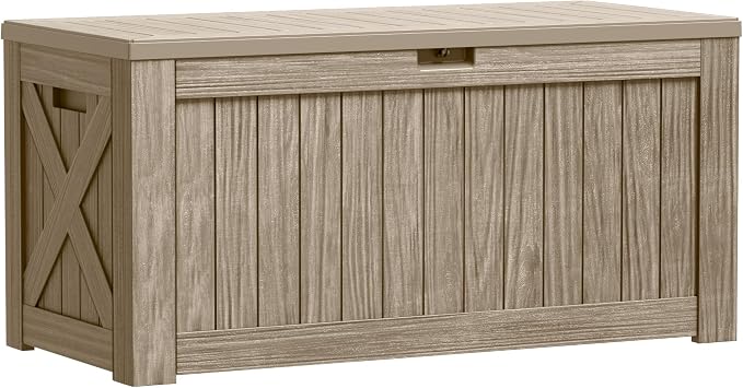 Greesum Outdoor Storage Box 120 Gallon Storage Bin by BuynowfromGreesum