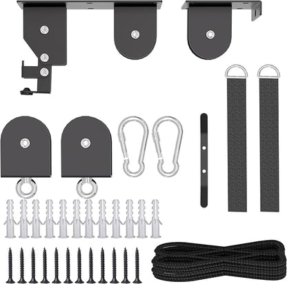 2 Pack Bike Hoist, Heavy Duty Ebike Lift Pulley System - Image 8