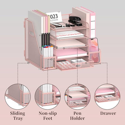 SUPEASY Mesh Desk Organizer - Image 4