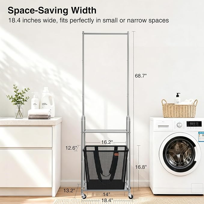 STO STO 3-in-1 Laundry Cart - Image 4