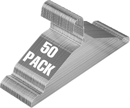 SPECILITE Wire Hangers 50 Pack, Metal Wire Clothes Hanger Bulk by SPECILITE