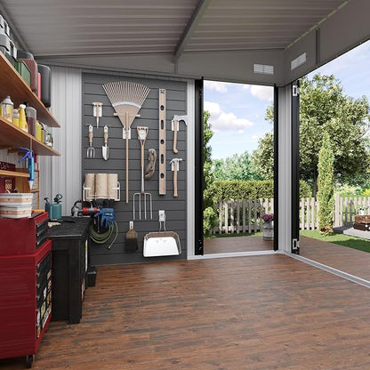 Storage Shed 8'x10' Metal Outdoor Sheds - Image 6