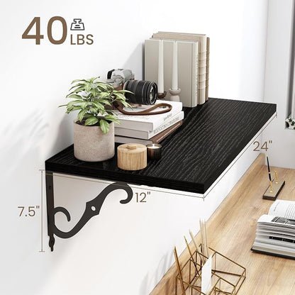 Floating Shelves for Wall, 12 Inch Deep Floating Shelf - Image 3