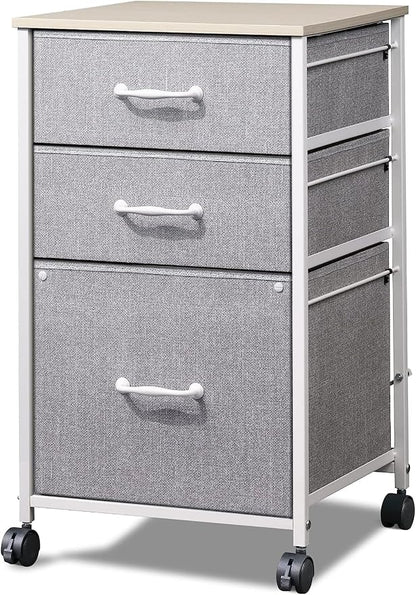DEVAISE Mobile File Cabinet, Rolling Printer Stand by DEVAISE