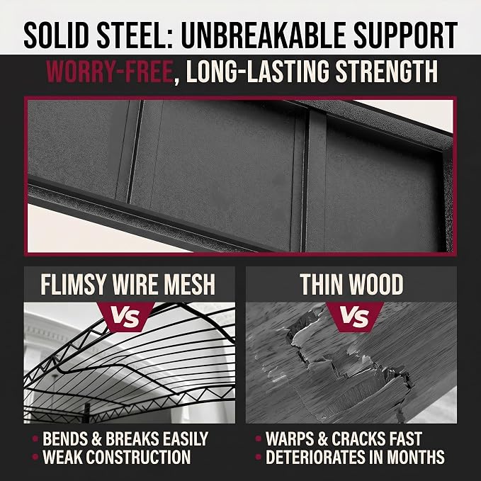 Garage Shelving, 3000 LBS Heavy Duty Metal Storage Shelves - Image 8