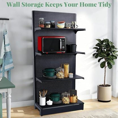 Pegboard Display Stand, Retail Shelving Wall Display - Image 6
