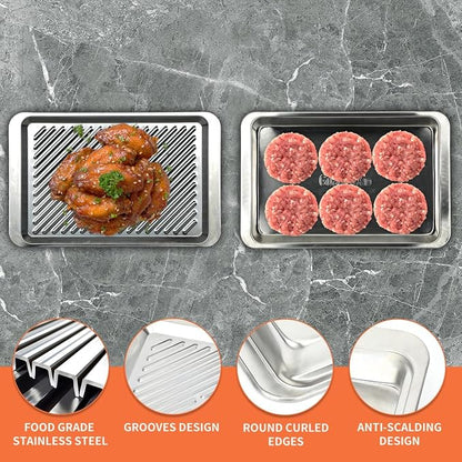 Grilling Prep and Serve Trays, Grill Accessories - Image 3