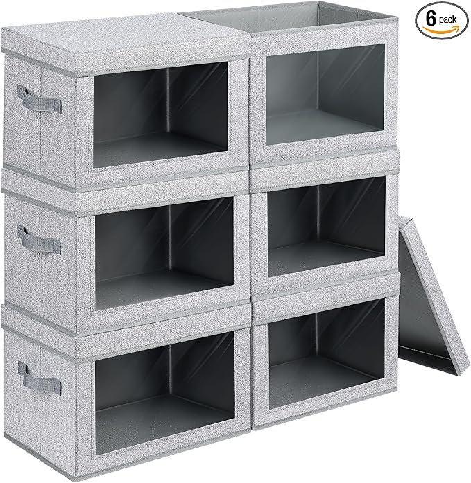 Homsorout Stackable Storage Bins by Homsorout
