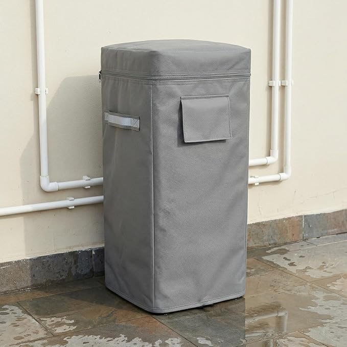 Deosk 16"X18"X36" Water Softener Covers Fit Square Water Softeners Salt Tank - Image 4