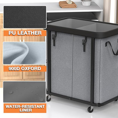 190L Large Fashion Laundry Basket - Image 2