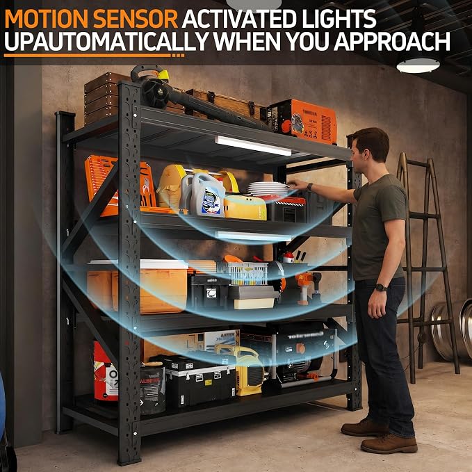60" W Garage Shelving Heavy Duty - Image 6