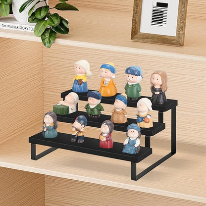 YINMIT Wooden Display Riser Stand, Tiered Perfume and Cologne Organizer Stand - Image 3