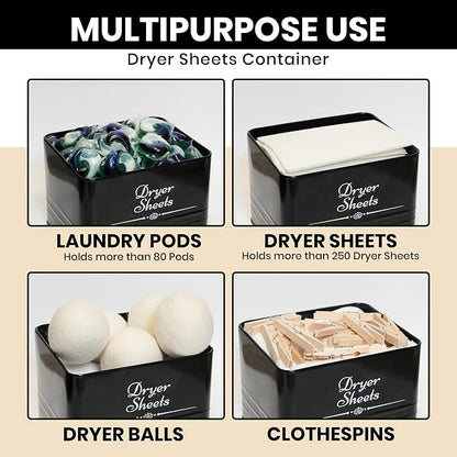Farmhouse Metal Detergent Pod Container - Image 3