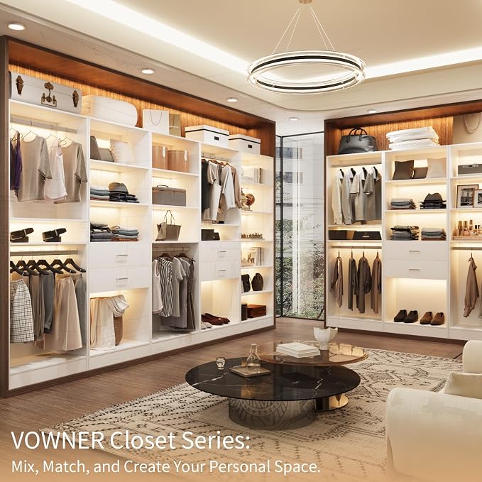 VOWNER 50'' Closet Organizer System - Image 9