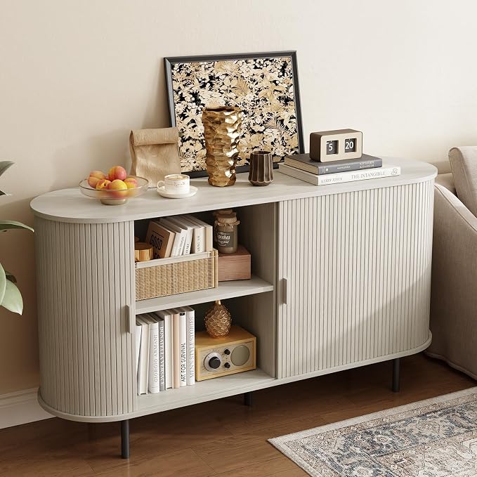 55" Sideboard Buffet Cabinet - Image 7