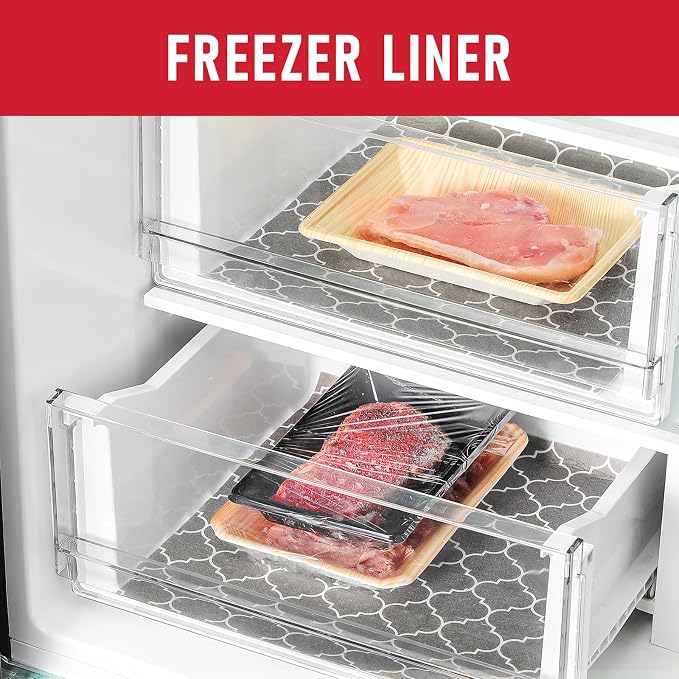 Cooyes Refrigerator Liners, Non-Slip Fridge Liners Washable, Absorbent - Image 8