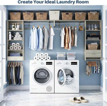 60" Wall Mounted Laundry Room Organization - Image 8