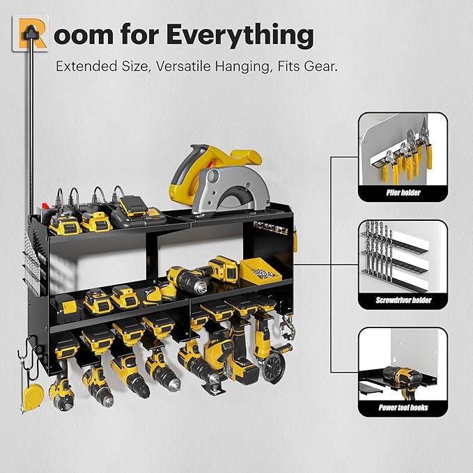 Spampur Power Tool Organizer Wall Mount - Image 4