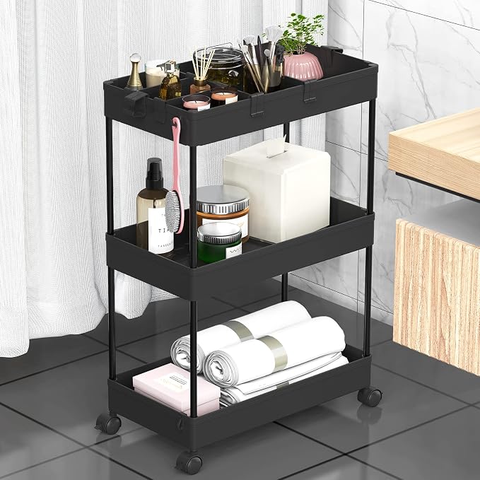 SPACELEAD 3 Tier Rolling Cart by Home