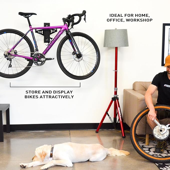 FEEDBACK SPORTS | Velo Wall Rack Bike Storage | Bicycle Hanger Mount - Image 4