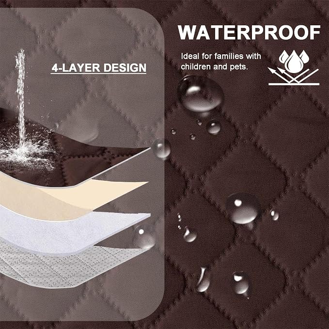 Waterproof Sofa Armrest Cover Headrest Cover - Image 3