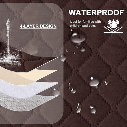 Waterproof Sofa Armrest Cover Headrest Cover - Image 3
