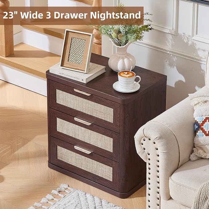 LEYAOYAO Rattan Night Stand - Image 6