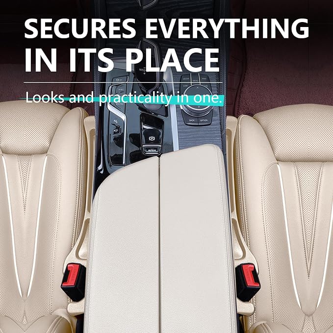 Seat Gap Fillers with Seat Belt Holes, No Drop Seat Guard - Image 3