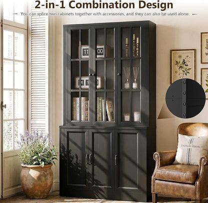 118" W Modern Buffet Cabinet - Image 8