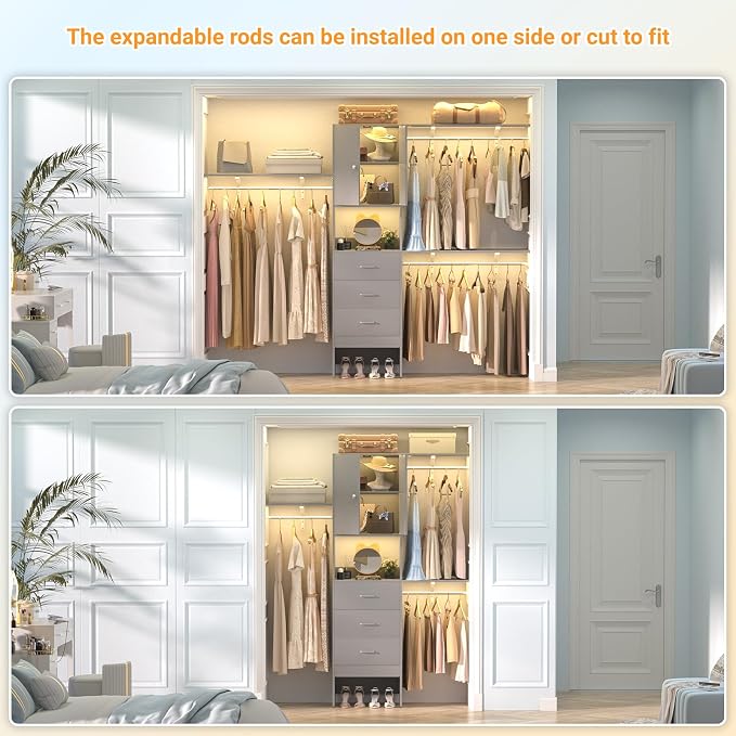 Armocity 96 Inches Closet System - Image 5