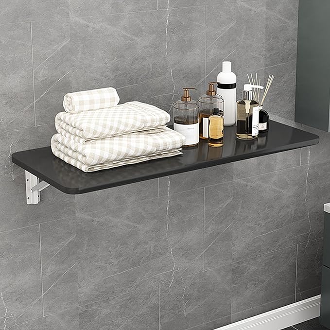 Laundry Folding Table, Wall Mounted Folding Table, Floating Wall Desk - Image 5