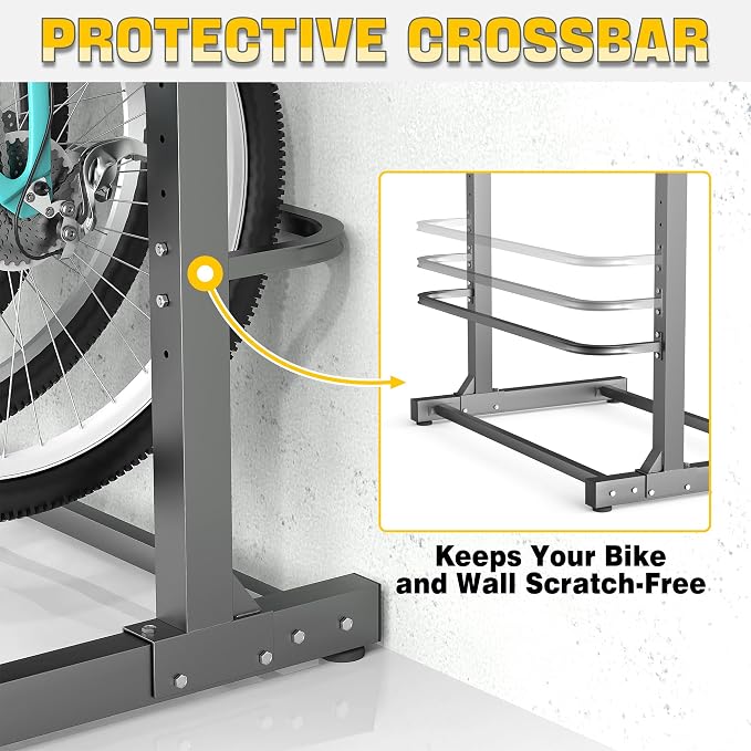 Ultrawall Freestanding Bike Rack, Vertical Bike Storage Stand - Image 5