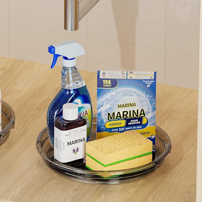 LAMU 2 Pack Lazy Susan Turntable Organizer - Image 8