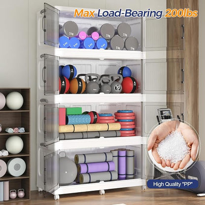 150Gal Extra Large Stackable Storage Bins - Image 8