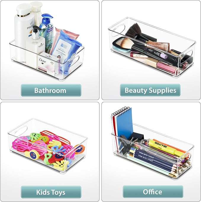 Sorbus Stackable Refrigerator Organizer Bins - Image 6