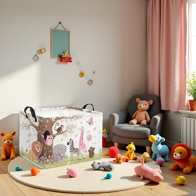 Rectangular Baby Kids Storage Basket - Image 3
