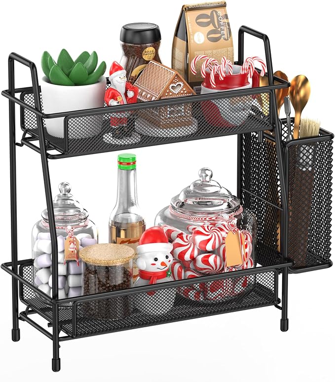 2-Tier Bathroom Counter Organizer, Bathroom Organizer Countertop - Image 6