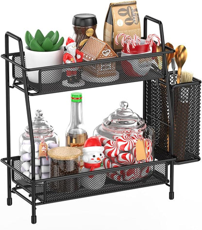 2-Tier Bathroom Counter Organizer, Bathroom Organizer Countertop - Image 6