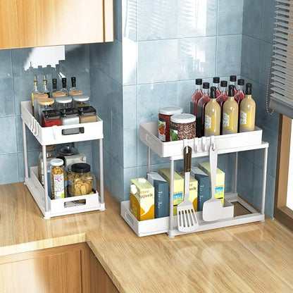 2 Pack Under Sink Organizer - Image 5