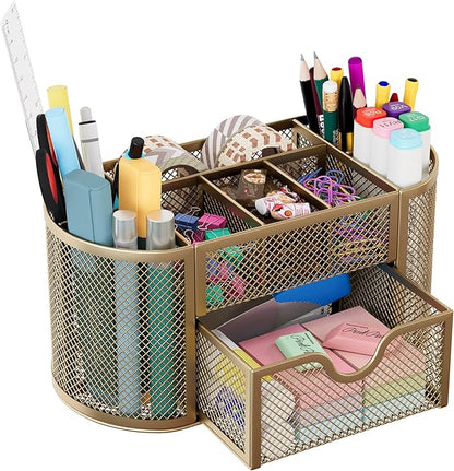 EasyPAG Mesh Pen Holder Desk Organizer by EasyPAG