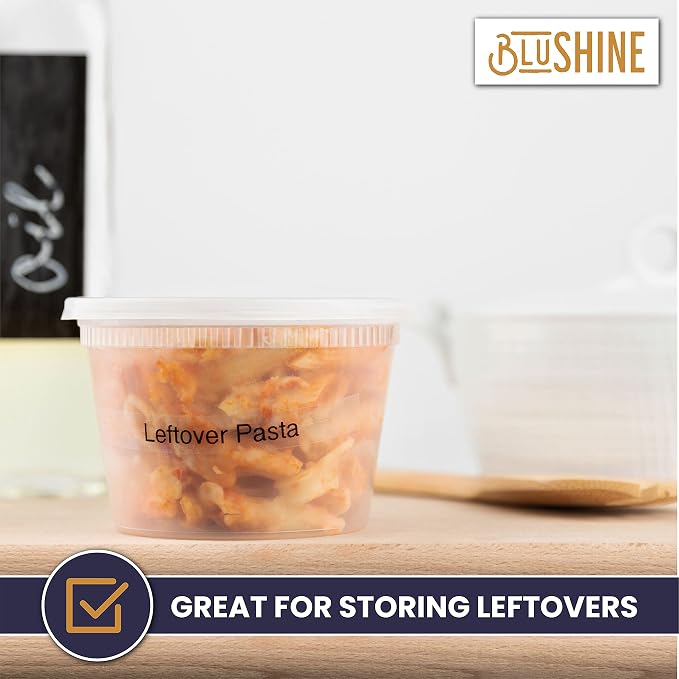 16 oz. Plastic Deli Food Storage Containers - Image 5